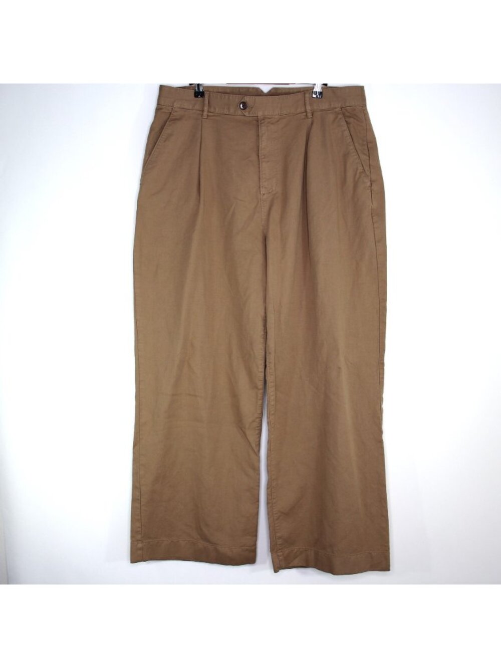 Outerknown Mens 36 x 30 Pleated Wide Leg Pants A1743